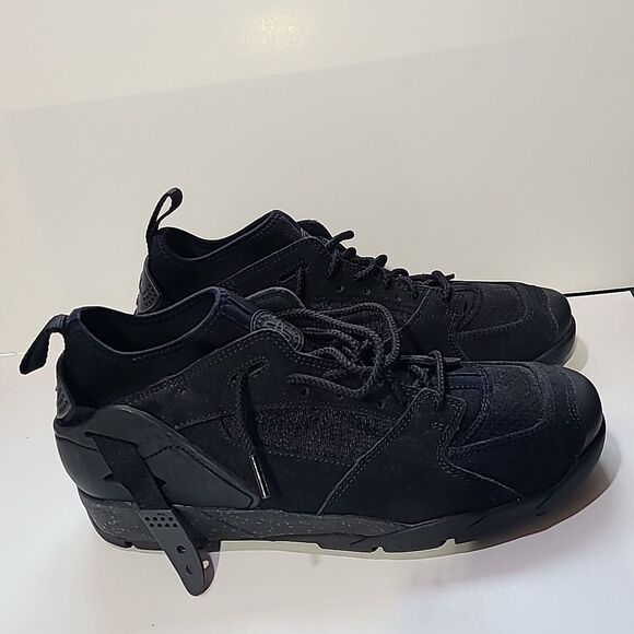 Nike Air Huarache Triple Black Men's Size 9.5 2020, 318429-003 - Picture 2 of 7